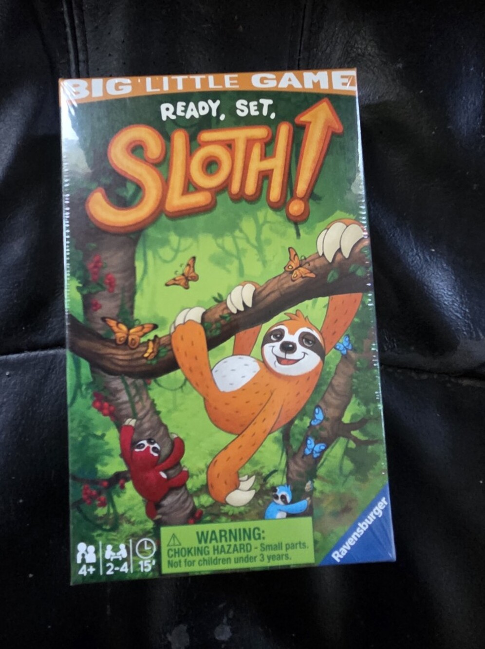 Ravensburger: Ready, Set, Sloth! Fun Children's Game Big Little Game NEW Sealed